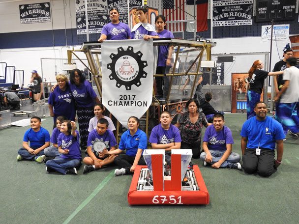 Red Alliance Wins Robotics Championship