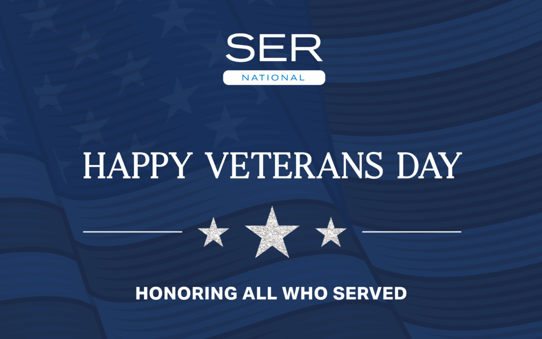 SER STANDS IN SOLEMN SALUTE OF  HONOR AND RESPECT FOR AMERICA’S VETERANS